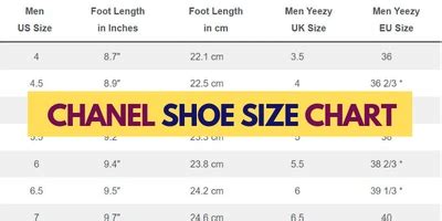 chanel heels uk|chanel slingback size chart.